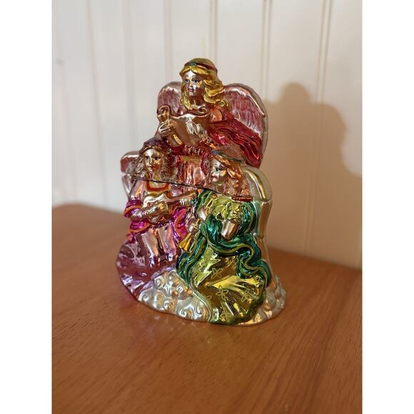 Vtg Christopher Radko 2005 Starad Bright Angel Candy Box Christmas Collectible - Picture 4 of 15